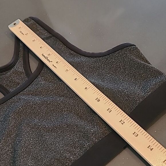 DRI MORE  Danskin NOW fitted sz M(8-10) racerback action wear top - Picture 7 of 10